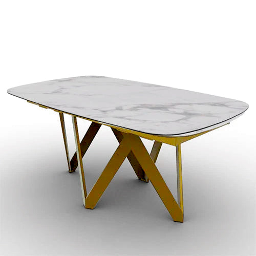mesa extensible cartesio ovalada 200 cm