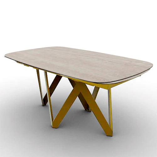 mesa extensible cartesio ovalada 200 cm