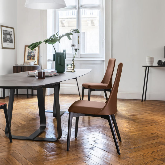silla etoile de madera