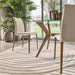 silla fay tela y madera