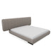 cama queen size kilian large con aro al suelo y mecanismo paralelo