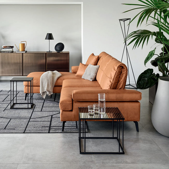 landa lateral 2 plazas, chaise longue izquierdo