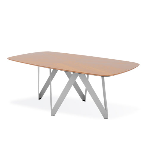 mesa cartesio rounded 200 cm