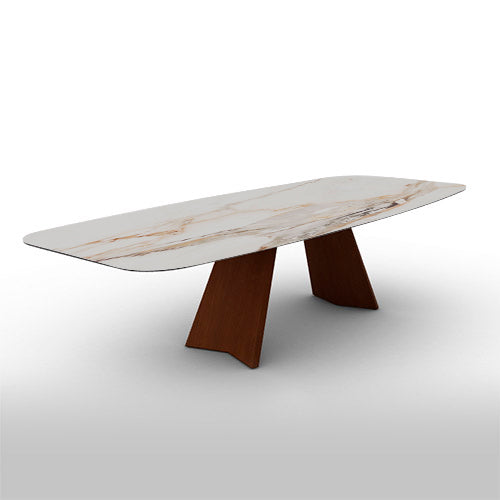mesa de comedor ovalada icaro