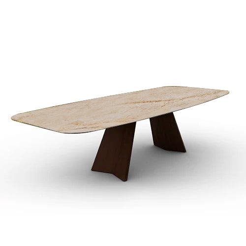 mesa de comedor ovalada icaro