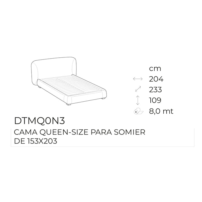 cama noa queen size