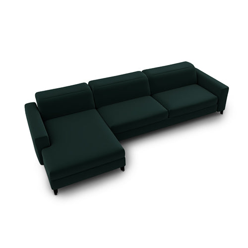 norma lateral 3 plazas con chaise longue izquierdo