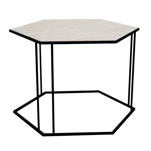 mesa de centro renee hexagonal
