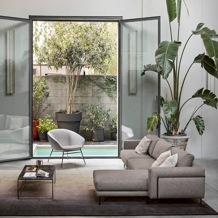 rod lateral 2 plazas con chaise longue derecho