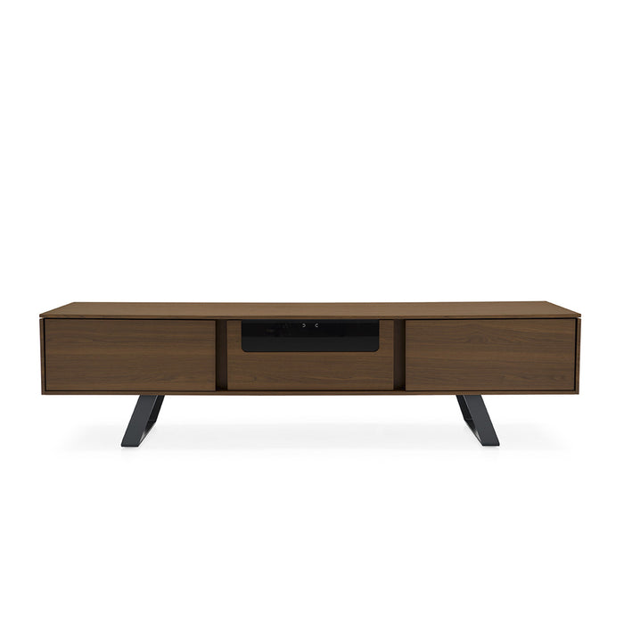 mueble de TV secret de nogal