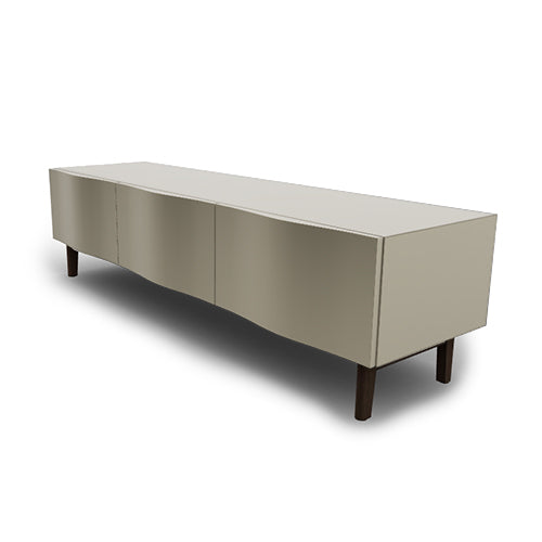 mueble de tv sinuosa