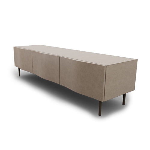 mueble de tv sinuosa