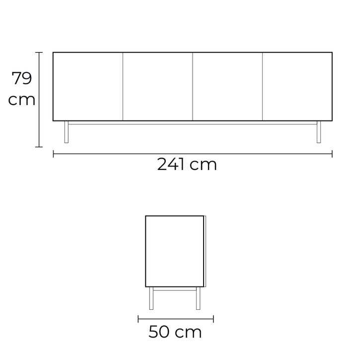 bufetero stripes grande