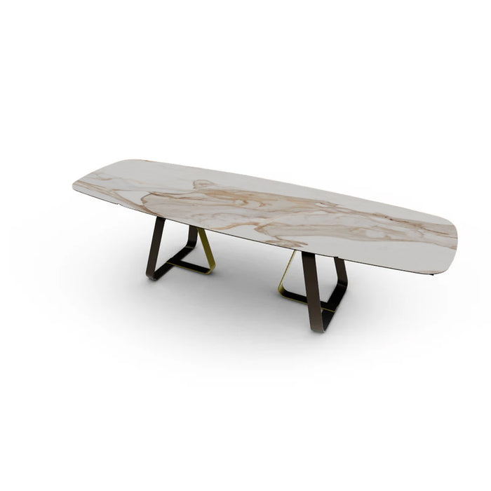 mesa sunshine rounded s 200 cm cerámica