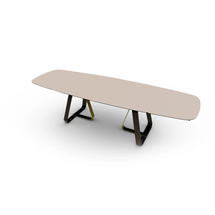 mesa sunshine rounded s 200 cm cerámica