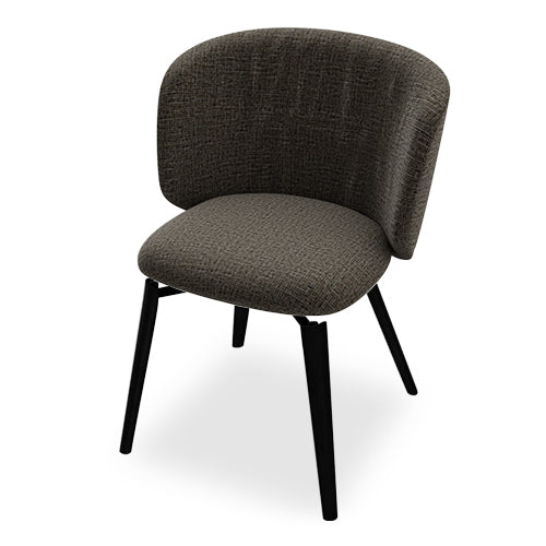 silla giratoria sweel base madera