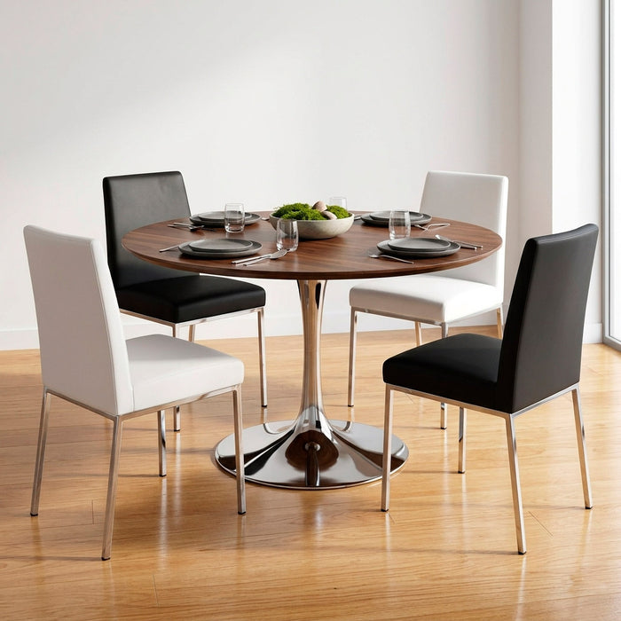 set de 4 sillas amsterdam negro