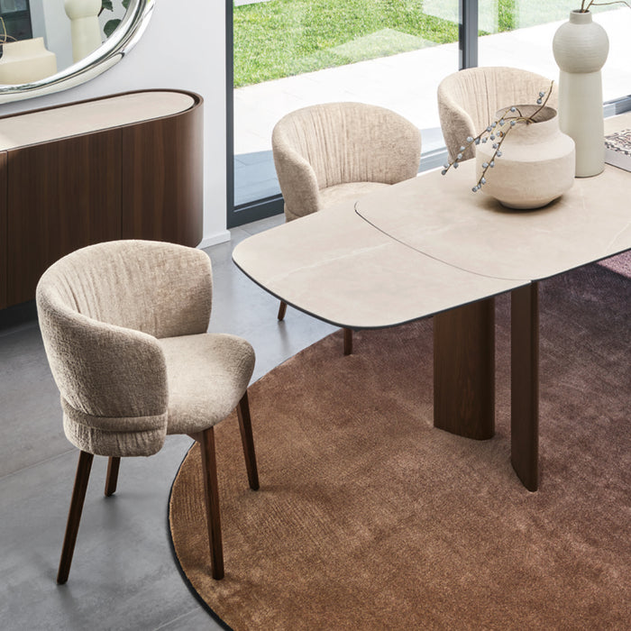 silla vanilla madera