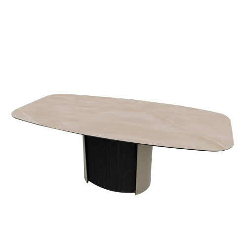 mesa de comedor ovalada yoroi