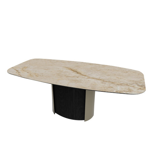 mesa de comedor ovalada yoroi