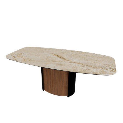 mesa de comedor ovalada yoroi