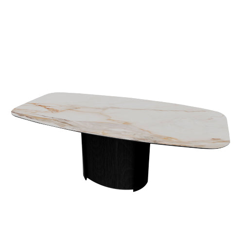 mesa de comedor ovalada yoroi
