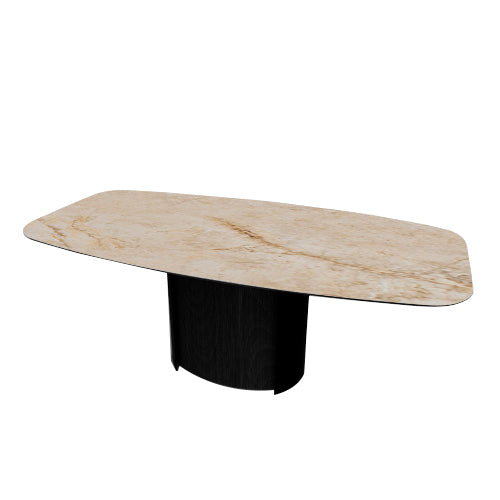 mesa de comedor ovalada yoroi