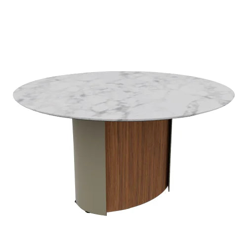 mesa yoroi circular 160 (inserto acanalado)