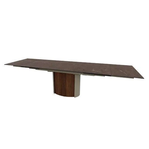 mesa yoroi extensible rectangular (inserto acanalado)