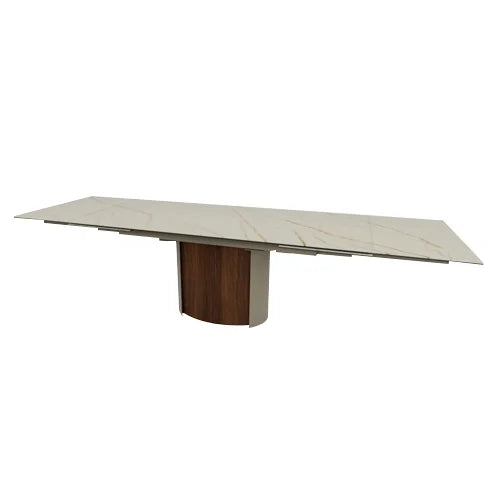 mesa yoroi extensible rectangular (inserto acanalado)