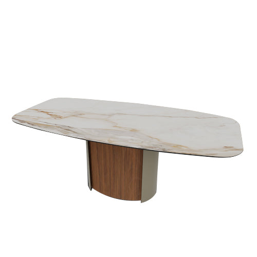 mesa de comedor ovalada yoroi