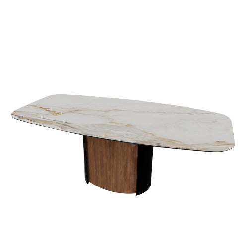 mesa de comedor ovalada yoroi