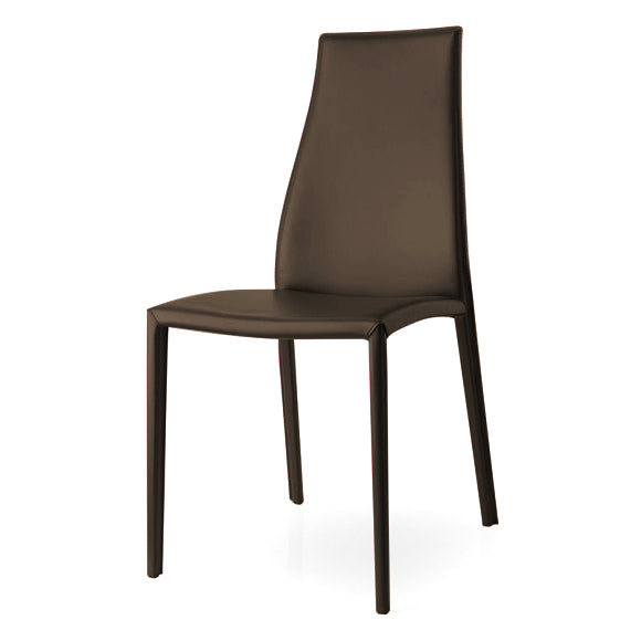 silla de cuero aida para comedor