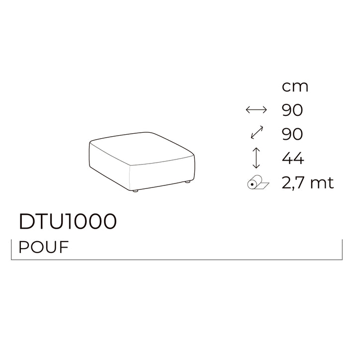axis low pouf