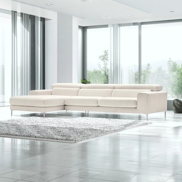 edgar lateral 2 plazas y chaise lounge izquierdo
