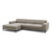 edgar lateral 2 plazas y chaise lounge izquierdo