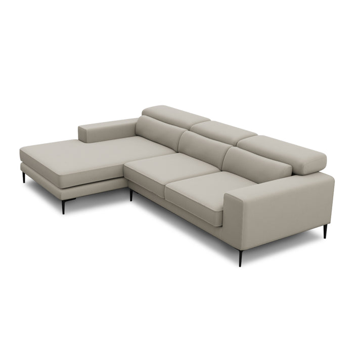 edgar lateral 2 plazas y chaise lounge izquierdo