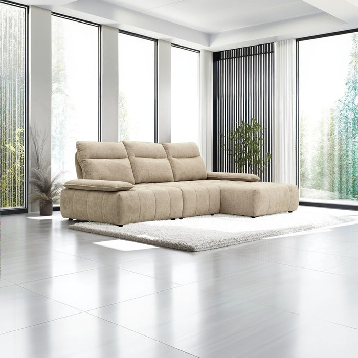 equipe lateral 2 plazas y chaise lounge derecho