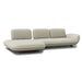 favola lateral 3 plazas brazo derecho y chaise lounge