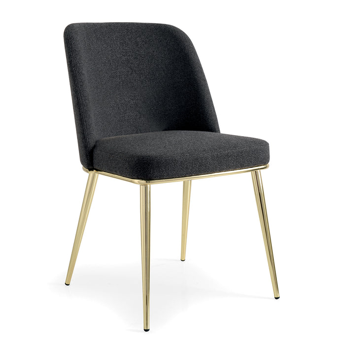 silla foyer de metal
