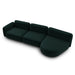 ginza lateral 2 plazas grande con chaise longue ovalado derecho