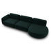 ginza lateral 2 plazas grande con chaise longue redondo derecho