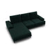landa lateral 2 plazas, chaise longue izquierdo