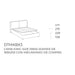 cama dolly king size con mecanismo de compás