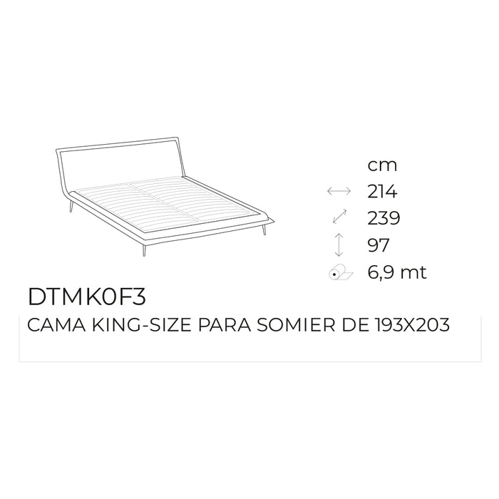 Cama Fluff king size