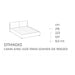 cama austin king size fija