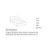 cama austin queen size con mecanismo paralelo