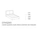 cama queen size dolly mix fija