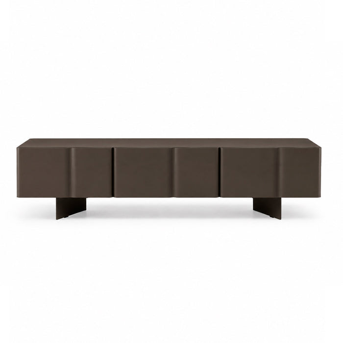 mueble de tv bambú
