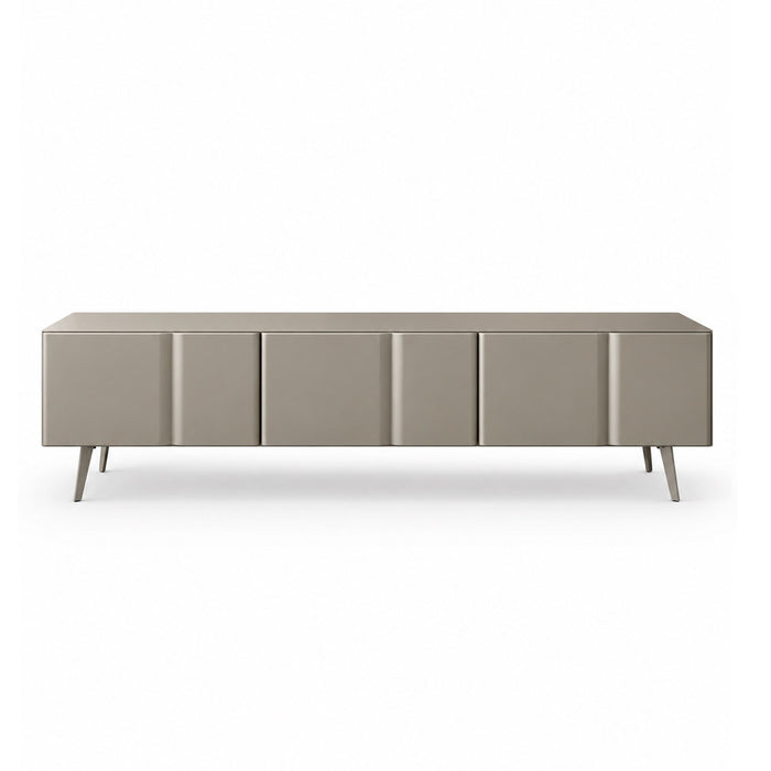 mueble de tv bambú
